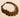 Infinity Braids® - Braided Headband - Viènne - Apricot Amber