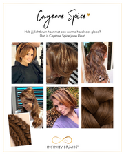 Infinity Braids® - Jolie - Cayenne Spice