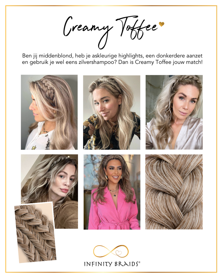 Infinity Braids® - Jolie  - Creamy Toffee