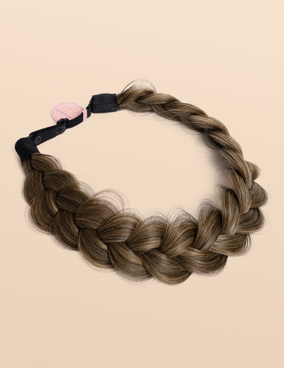 HOW TO: Lace Braid Headband on Short Hair Tutorial | Milabu - YouTube