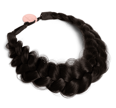 Infinity Braids® - Braided Headband - Viènne - Espresso Smoke