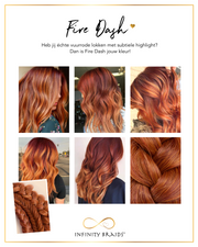 Infinity Braids® - Lizzy - Fire Dash