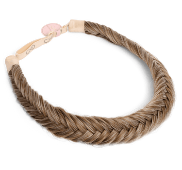 Infinity Braids® - Geflochtenes Haarband - Jolie - Marshmellow Roast