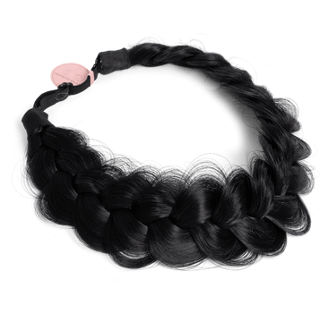 Infinity Braids® - Braided Headband - Viènne - Onyx