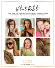 Infinity Braids® - Lizzy - Velvet Rebel